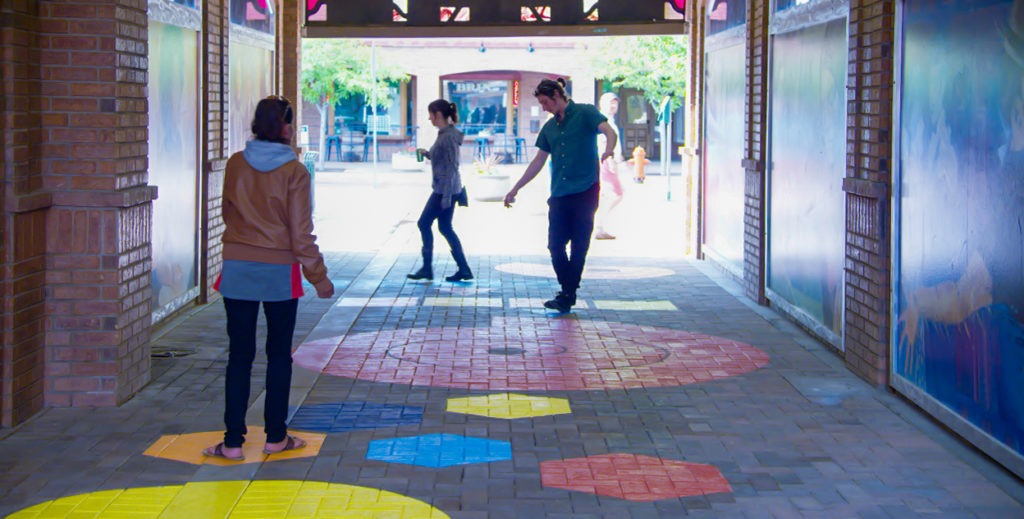 Greeley Musical Hopscotch installation