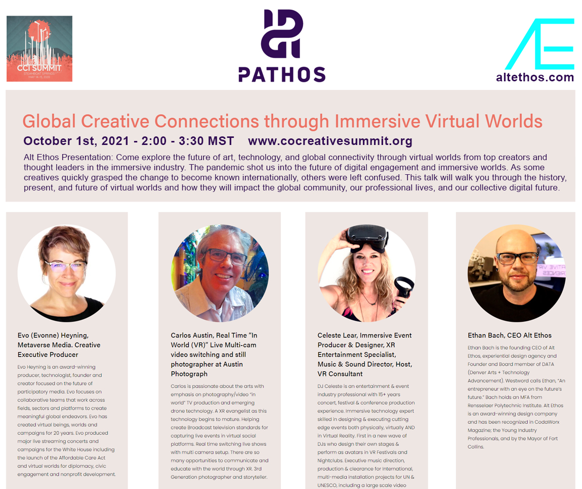 Global Creative Connections through Immersive Virtual Worlds